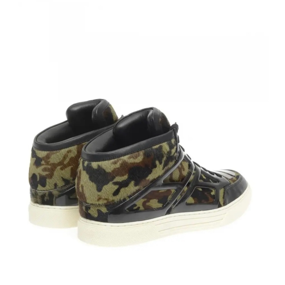 Alejandro Ingelmo high top fur sneakers - Picture 2 of 8